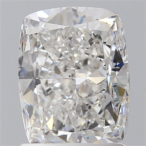 Foto Diamante Natural 1.50 quilates, Del cojín , Color F, claridad SI1 y certificado GIA de