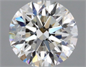 Diamante Natural 0.70 quilates, Redondo , Color H, claridad VVS1 y certificado GIA