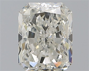 Picture of Natural Diamond 2.01 Carats, Radiant with  Cut, H Color, SI2 Clarity and Certified by IGI