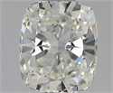 Natural Diamond 1.01 Carats, Cushion with  Cut, H Color, VS1 Clarity and Certified by GIA