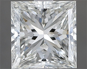 Foto Diamante Natural 1.20 quilates, Princesa , Color I, claridad VVS2 y certificado GIA de