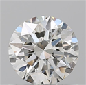 Natural Diamond 0.80 Carats, Round with Excellent Cut, I Color, VS2 Clarity and Certified by GIA