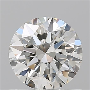 Picture of Natural Diamond 0.80 Carats, Round with Excellent Cut, I Color, VS2 Clarity and Certified by GIA