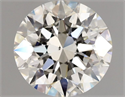 Diamante Natural 0.90 quilates, Redondo , Color J, claridad SI1 y certificado GIA