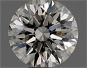 Natural Diamond 0.40 Carats, Round with Excellent Cut, J Color, VS1 Clarity and Certified by GIA