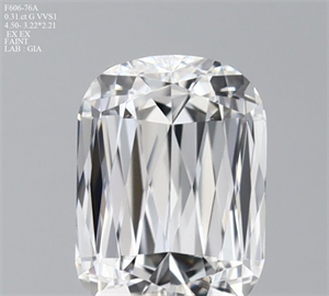 Foto Diamante Natural 0.31 quilates,  , Color G, claridad VVS1 y certificado GIA de