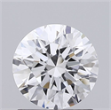 Del inventario de diamantes de laboratorio, 1.05 quilates, Redondo , Color D, claridad VVS2 y certificado IGI