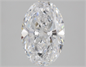 Diamante Natural 2.35 quilates, Ovalado , Color D, claridad FL y certificado GIA