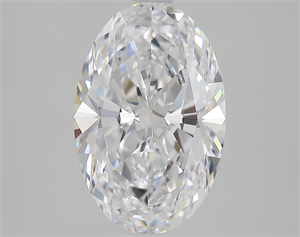 Foto Diamante Natural 2.35 quilates, Ovalado , Color D, claridad FL y certificado GIA de