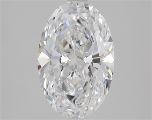 Foto Diamante Natural 2.35 quilates, Ovalado , Color D, claridad FL y certificado GIA de