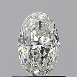 Foto Diamante Natural 0.50 quilates, Ovalado , Color H, claridad VVS1 y certificado GIA de