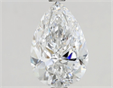 Natural Diamond 1.75 Carats, Pear with  Cut, E Color, SI1 Clarity and Certified by GIA