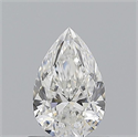 Natural Diamond 0.70 Carats, Pear with  Cut, F Color, VS1 Clarity and Certified by GIA