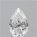 Diamante Natural 0.50 quilates, De pera , Color D, claridad VVS1 y certificado GIA