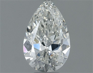Picture of Natural Diamond 0.60 Carats, Pear with  Cut, I Color, SI1 Clarity and Certified by GIA