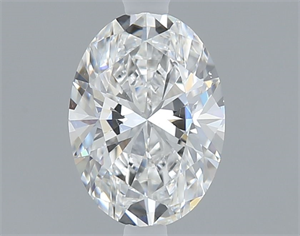 Picture of Natural Diamond 0.50 Carats, Oval with  Cut, E Color, SI1 Clarity and Certified by GIA