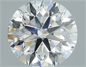 Diamante Natural 1.41 quilates, Redondo , Color D, claridad SI1 y certificado GIA