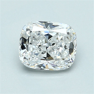 Picture of Natural Diamond 1.02 Carats, Cushion with  Cut, E Color, VS1 Clarity and Certified by GIA