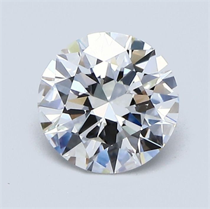 Foto Diamante Natural 1.21 quilates, Redondo , Color E, claridad VVS1 y certificado GIA de