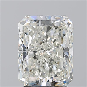 Picture of Natural Diamond 3.20 Carats, Radiant with  Cut, H Color, VS1 Clarity and Certified by IGI