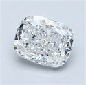 Natural Diamond 1.21 Carats, Cushion with  Cut, D Color, VS1 Clarity and Certified by GIA