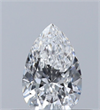 Diamante Natural 0.30 quilates, De pera , Color D, claridad VS1 y certificado GIA