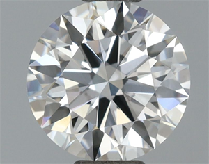 Picture of Lab Grown Diamond 1.01 Carats, Round with Ideal Cut, D Color, VVS1 Clarity and Certified by IGI