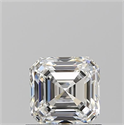 Natural Diamond 1.01 Carats, Asscher with  Cut, G Color, VVS2 Clarity and Certified by GIA