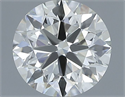 Diamante Natural 0.56 quilates, Redondo , Color I, claridad IF y certificado IGI