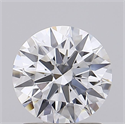Del inventario de diamantes de laboratorio, 1.28 quilates, Redondo , Color D, claridad VS1 y certificado IGI