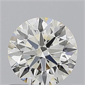 Natural Diamond 0.81 Carats, Round with Excellent Cut, K Color, SI1 Clarity and Certified by GIA