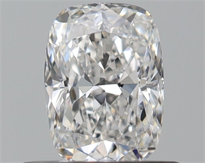 Picture of Natural Diamond 0.53 Carats, Cushion with  Cut, E Color, VS2 Clarity and Certified by GIA