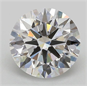 Del inventario de diamantes de laboratorio, 2.02 quilates, Redondo , Color E, claridad VS1 y certificado IGI