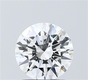 Picture of Lab Grown Diamond 1.50 Carats, Round with Excellent Cut, D Color, VVS2 Clarity and Certified by IGI