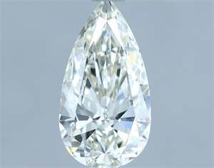 Picture of Natural Diamond 0.83 Carats, Pear with  Cut, I Color, VVS2 Clarity and Certified by IGI