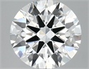 Del inventario de diamantes de laboratorio, 2.06 quilates, Redondo , Color E, claridad VS1 y certificado GIA