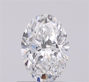 Foto Diamante Natural 0.50 quilates, Ovalado , Color F, claridad VVS1 y certificado GIA de