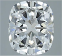 Natural Diamond 4.02 Carats, Cushion with  Cut, F Color, SI1 Clarity and Certified by GIA