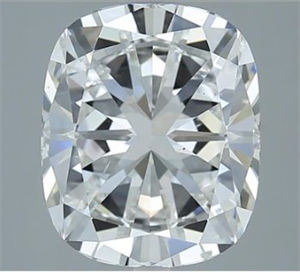 Picture of Natural Diamond 4.02 Carats, Cushion with  Cut, F Color, SI1 Clarity and Certified by GIA