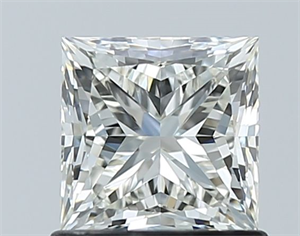 Foto Diamante Natural 1.02 quilates, Princesa , Color H, claridad VVS2 y certificado IGI de