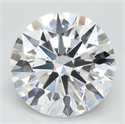 Lab Grown Diamond 3.17 Carats, Round with Ideal Cut, D Color, IF Clarity and Certified by IGI