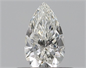 Diamante Natural 0.30 quilates, De pera , Color H, claridad VVS1 y certificado GIA