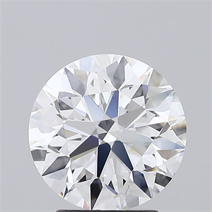 Picture of Lab Grown Diamond 2.86 Carats, Round with Excellent Cut, D Color, VVS2 Clarity and Certified by IGI