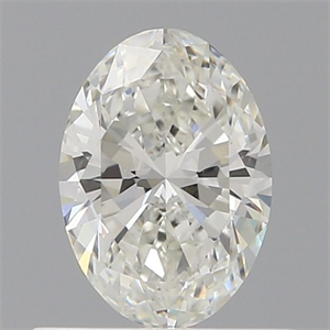 Foto Diamante Natural 0.50 quilates, Ovalado , Color H, claridad VS2 y certificado GIA de