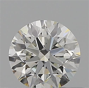 Foto Diamante Natural 0.50 quilates, Redondo , Color H, claridad VVS2 y certificado GIA de