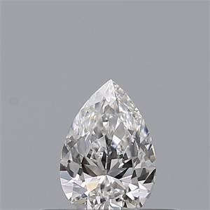 Foto Diamante Natural 0.23 quilates, De pera , Color D, claridad VVS1 y certificado GIA de