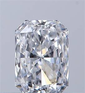 Picture of Natural Diamond 0.31 Carats, Radiant with  Cut, D Color, VS1 Clarity and Certified by GIA