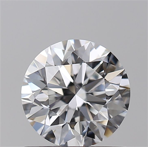 Picture of Natural Diamond 0.90 Carats, Round with Excellent Cut, E Color, VS2 Clarity and Certified by GIA