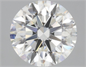 Diamante Natural 3.01 quilates, Redondo , Color G, claridad VVS2 y certificado GIA