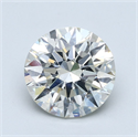 Diamante Natural 5.05 quilates, Redondo , Color J, claridad SI1 y certificado GIA